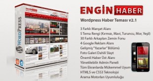 WordPress Haber Teması İndir
