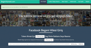 Facebook Begeni Hilesi